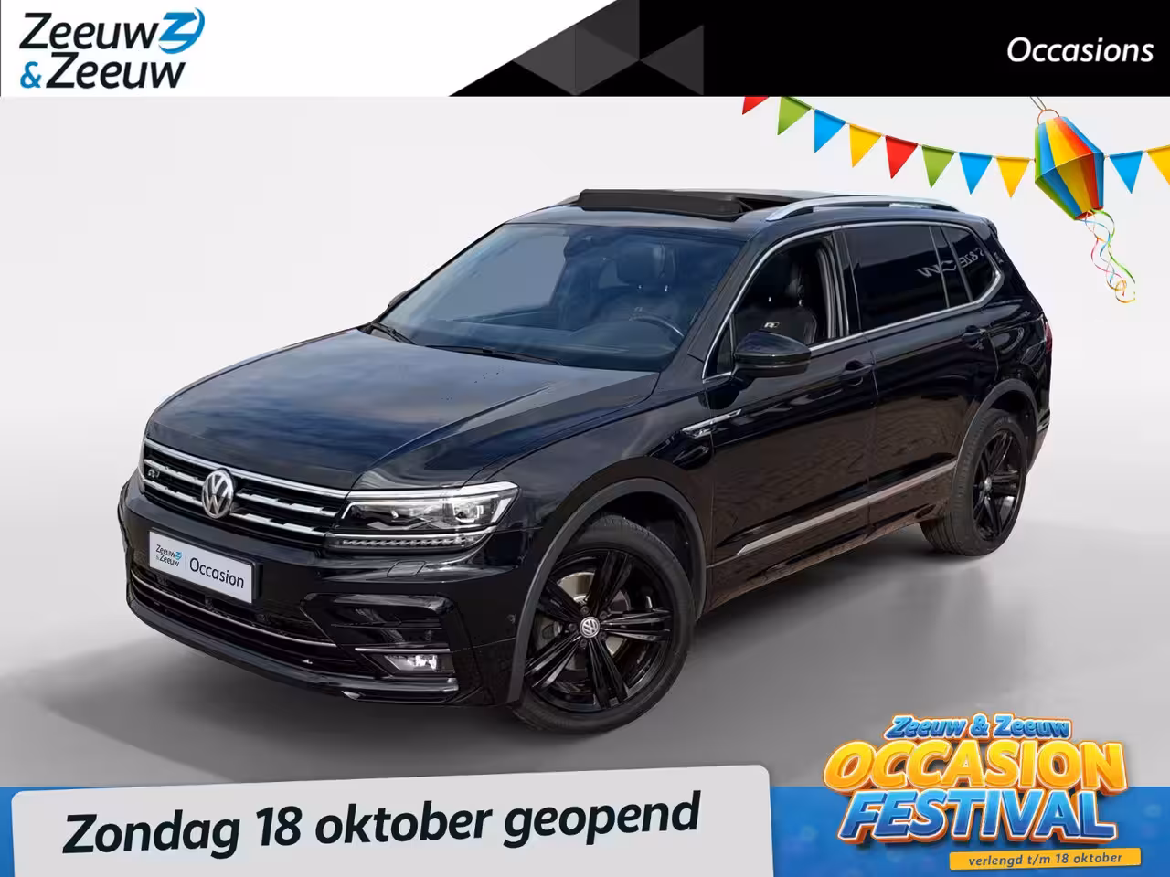 Volkswagen Tiguan Allspace 1.4 TSI Highline 7p. *Automaat*Navi*Schuif/kanteldak*Climate Control*Trekhaak*Stoelverwarm