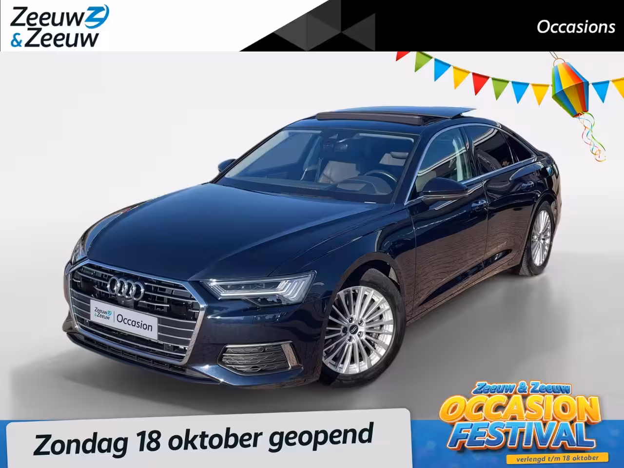Audi A6 Limousine 50 TFSI e quattro Business edition *Automaat*Navi+360Camera*Schuif/kanteldak*Climate Contr