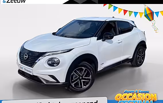Nissan Juke 1.6 Hybrid N-Connecta *Automaat*Navi+Camera*Winter Pack*Climate Control*LM Velgen*Carplay*