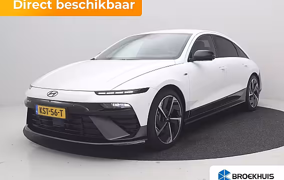 Hyundai IONIQ 6 N-Line AWD 84 kWh Nieuw model / HUD Display / 20" LMV / Warmtepomp / WLTP 578 km / 3-Fase