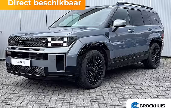 Hyundai Santa Fe 1.6 T-GDI PHEV Black Line 4WD 7p / €5.000-, - korting / 288 pk met 1700 KG trekvermogen /