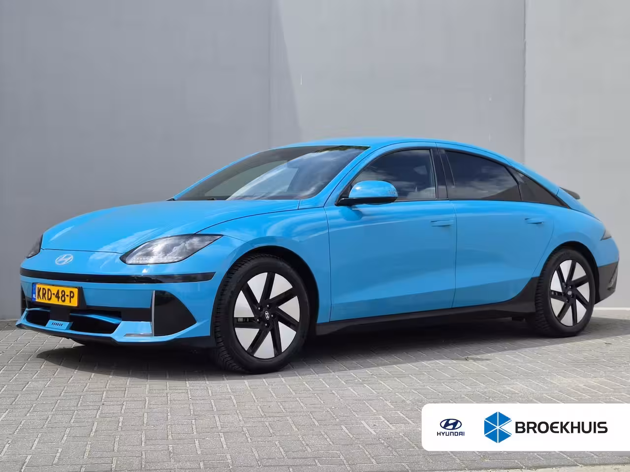 Hyundai IONIQ 6 Connect 53 kWh / SOH 100% / warmtepomp / Dealer onderhouden / Fabrieksgarantie tot 08-2028