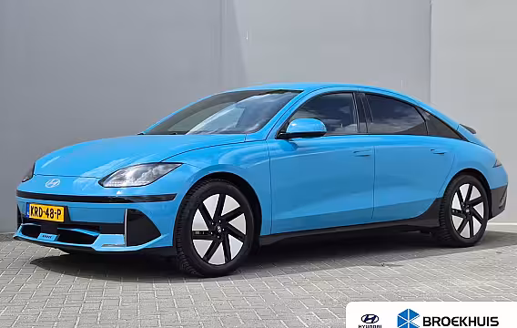 Hyundai IONIQ 6 Connect 53 kWh / SOH 100% / warmtepomp / Dealer onderhouden / Fabrieksgarantie tot 08-2028