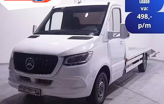 Mercedes-Benz Sprinter 319 CDI 3.0 V6 190 pk Autotransporter Marge Auto Airco, Cruise Control, LED Koplampen, Tre