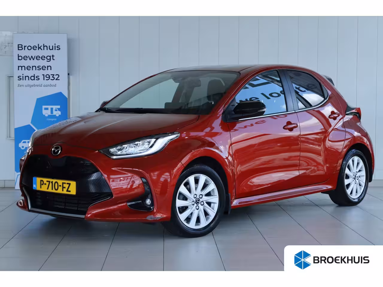 Mazda 2 Hybrid 1.5 Select | Adapt. Cruise | Stoelverwarming | Camera | Head-up | Climate | Navi | Carplay