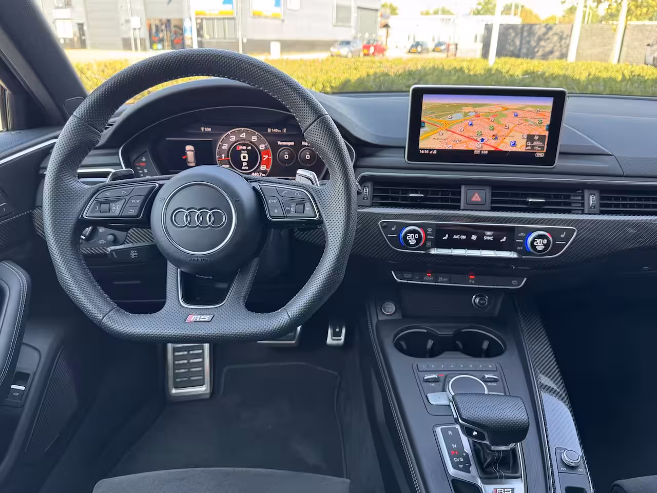 Audi RS4 Avant 2.9 V6 TFSI 451pk Quattro Perfect onderhouden Unieke staat 93dkm