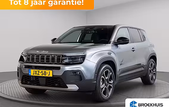 Jeep Avenger Summit 54 kWh | Tot 8 Jaar Garantie | Warmtepomp | Navigatie | Stoelverwarming | Verwarmd