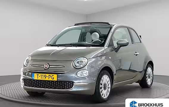 Fiat 500 C 1.0 Hybrid Dolcevita | Parkeersensoren | Airco | Cruise Controle | Bluetooth | Lichtmetale