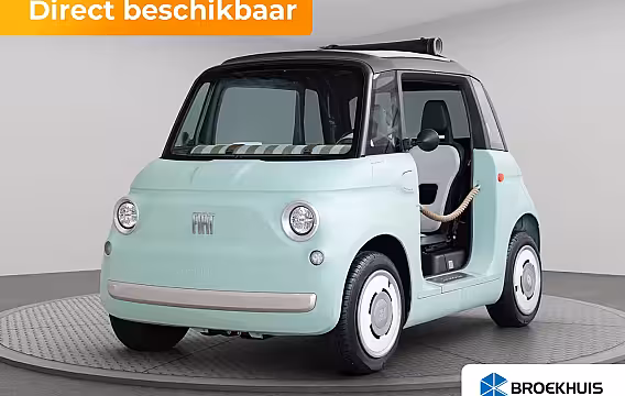 Fiat Topolino Dolcevita | Vanaf 16 Jaar | Direct beschikbaar | Open dak | LED | USB |