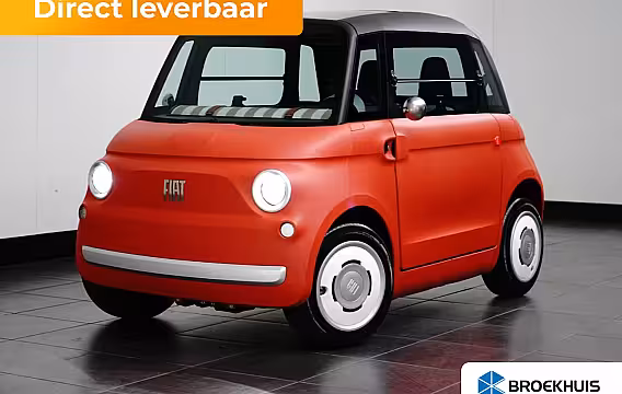 Fiat Topolino Corallo | Direct Leverbaar | Vanaf 16 Jaar | Panoramadak | Digitaal Display |
