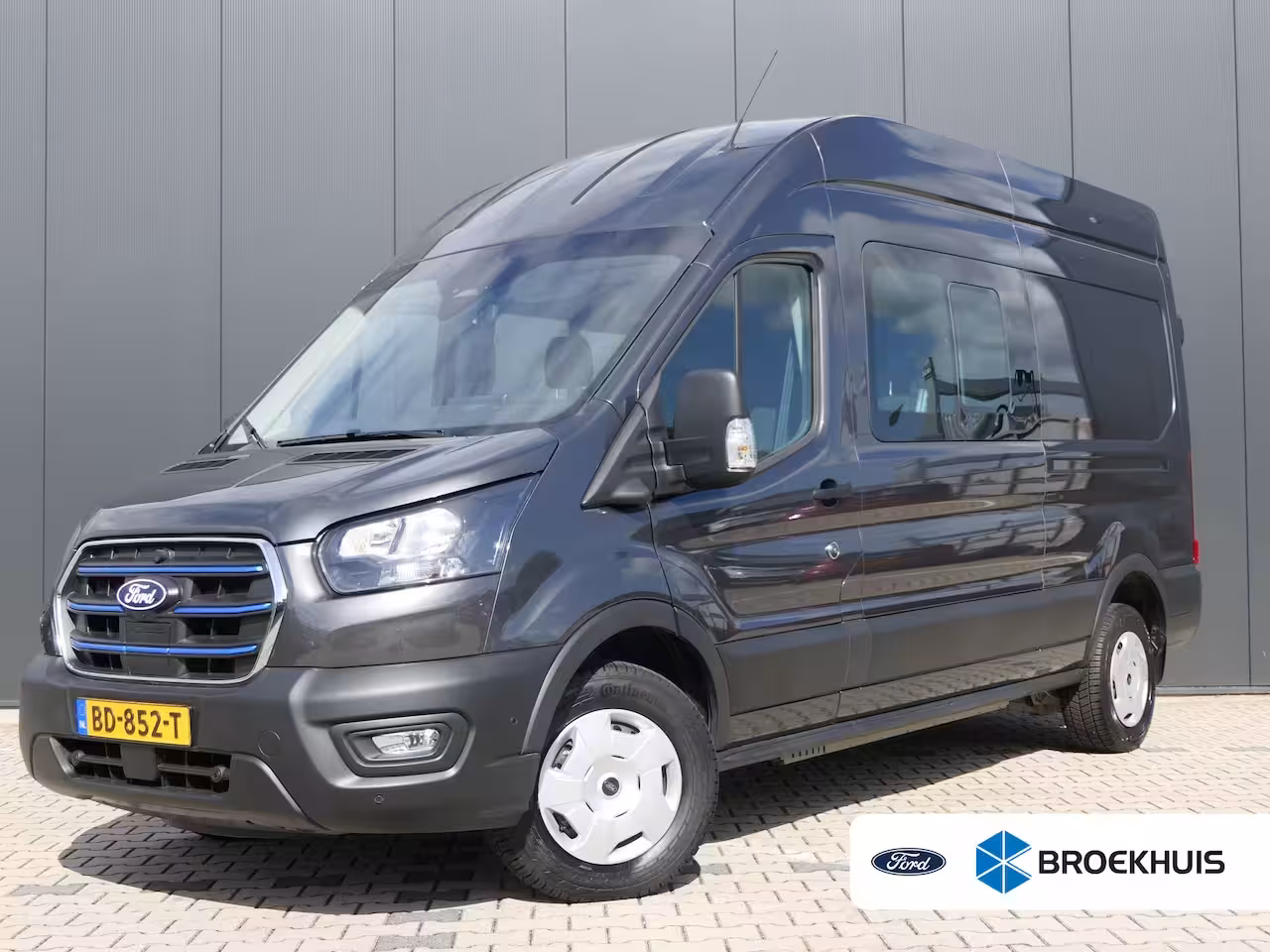 Ford E-Transit L3H3 89kwh Dubbele Cabine | Adaptive Cruise | BLIS | 5-Persoons | Navigatie | Stoelverwarm