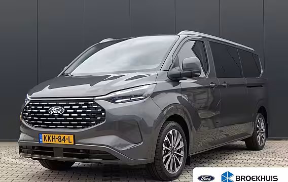 Ford Transit Custom Tourneo 340 2.5 PHEV L2H1 Titanium X Luxury | Panoramadak | Leder | 360 Camera | Trekhaak | Stoelv