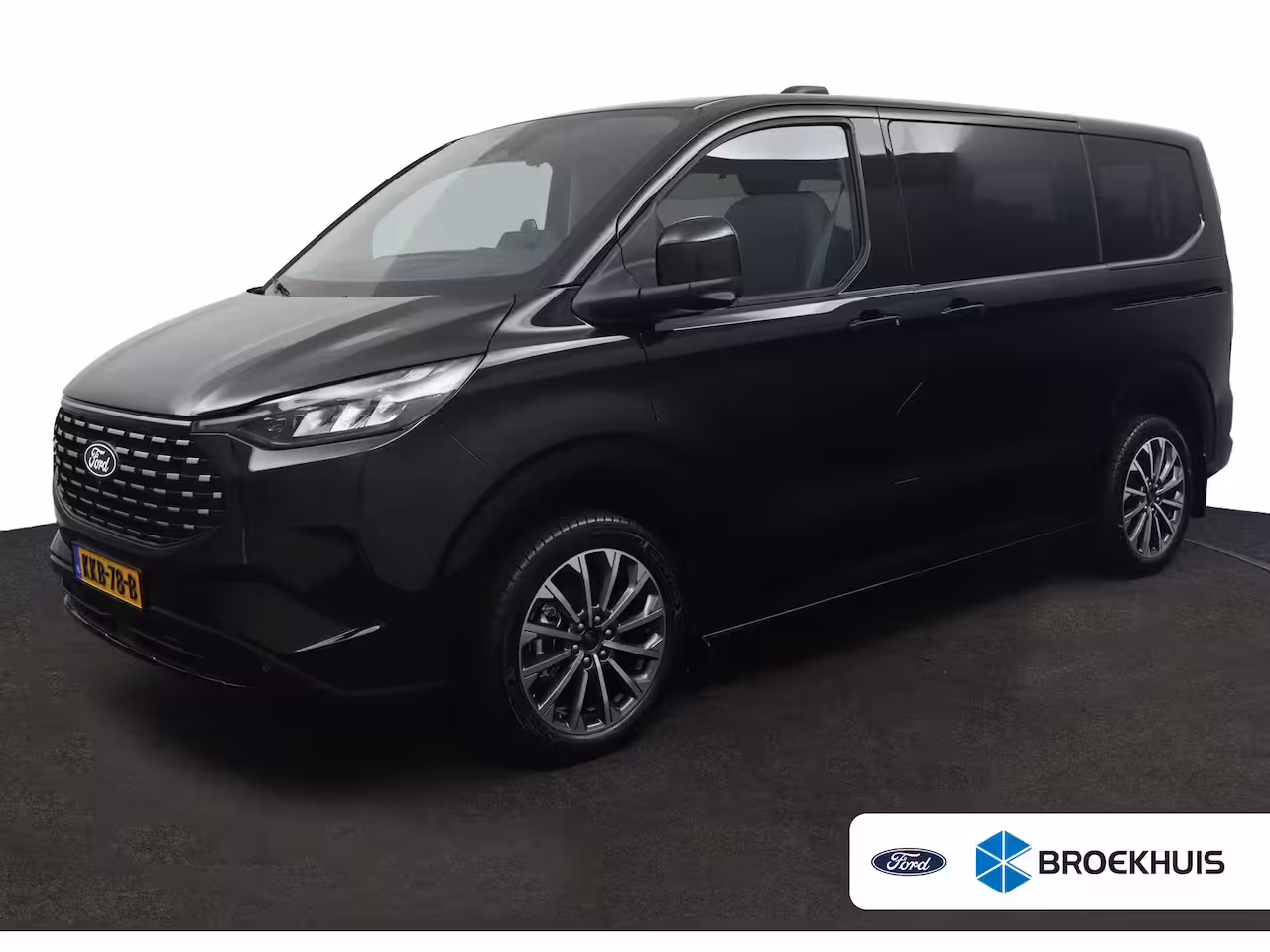 Ford Transit Custom Tourneo 340 2.5 PHEV L1H1 Titanium X | 8-Persoons | Panoramadak | B&O | Trekhaak | Leder | 360 Cam
