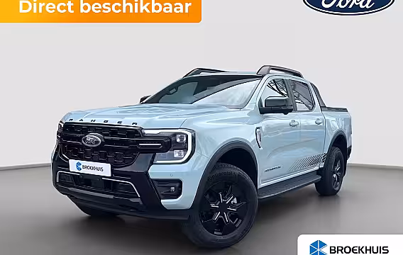 Ford Ranger Plug-in-Hybrid Stormtrak e-4WD Dubbele Cabine | 360-graden camera | BLIS incl. aanhanger |