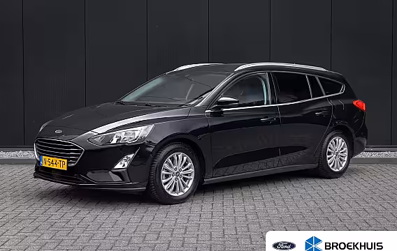 Ford Focus Wagon 1.0 EcoBoost Titanium Automaat | Adaptieve cruise | Winter-pack | Afn. Trekhaak | Camera |