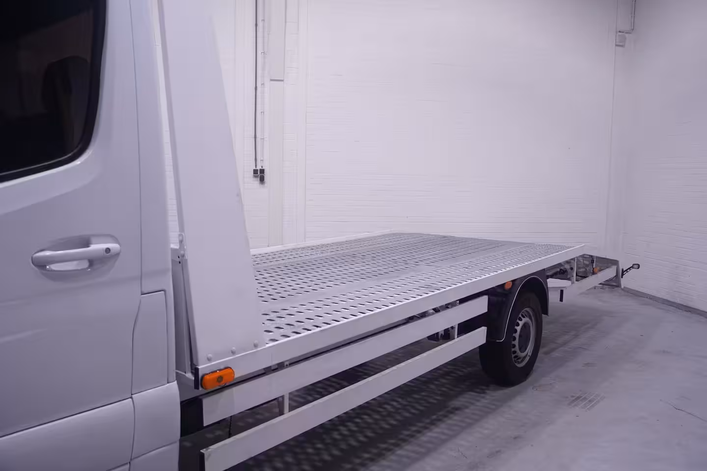 Mercedes-Benz Sprinter 319 CDI 3.0 V6 190 pk Autotransporter Marge Auto Airco, Cruise Control, LED Koplampen, Tre