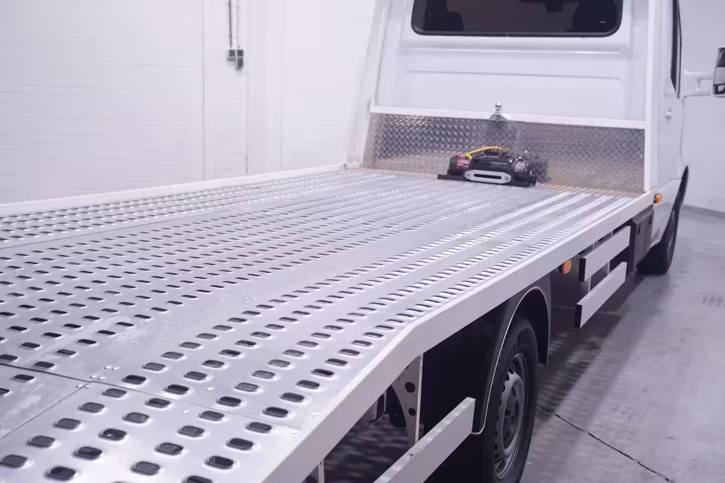 Mercedes-Benz Sprinter 319 CDI 3.0 V6 190 pk Autotransporter Marge Auto Airco, Cruise Control, LED Koplampen, Tre