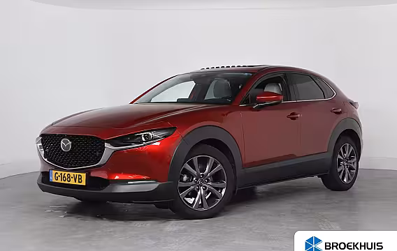 Mazda CX-30 2.0 e-SkyActiv-X M Hybrid Luxury | Schuif-/Kanteldak | Bose | Elektr Stoel + Mem | Adaptiv