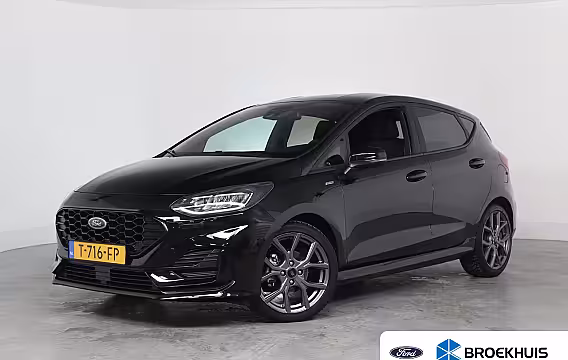 Ford Fiesta 1.0 EcoBoost Hybrid ST-Line X | Camera | Stoel-/Stuurverwarming | Voorruitverwarming | Cli