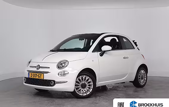 Fiat 500 C 1.0 Hybrid Cabrio Dolcevita Finale | 1e Eigenaar | Dealer Onderhouden | Navi By App | Crui