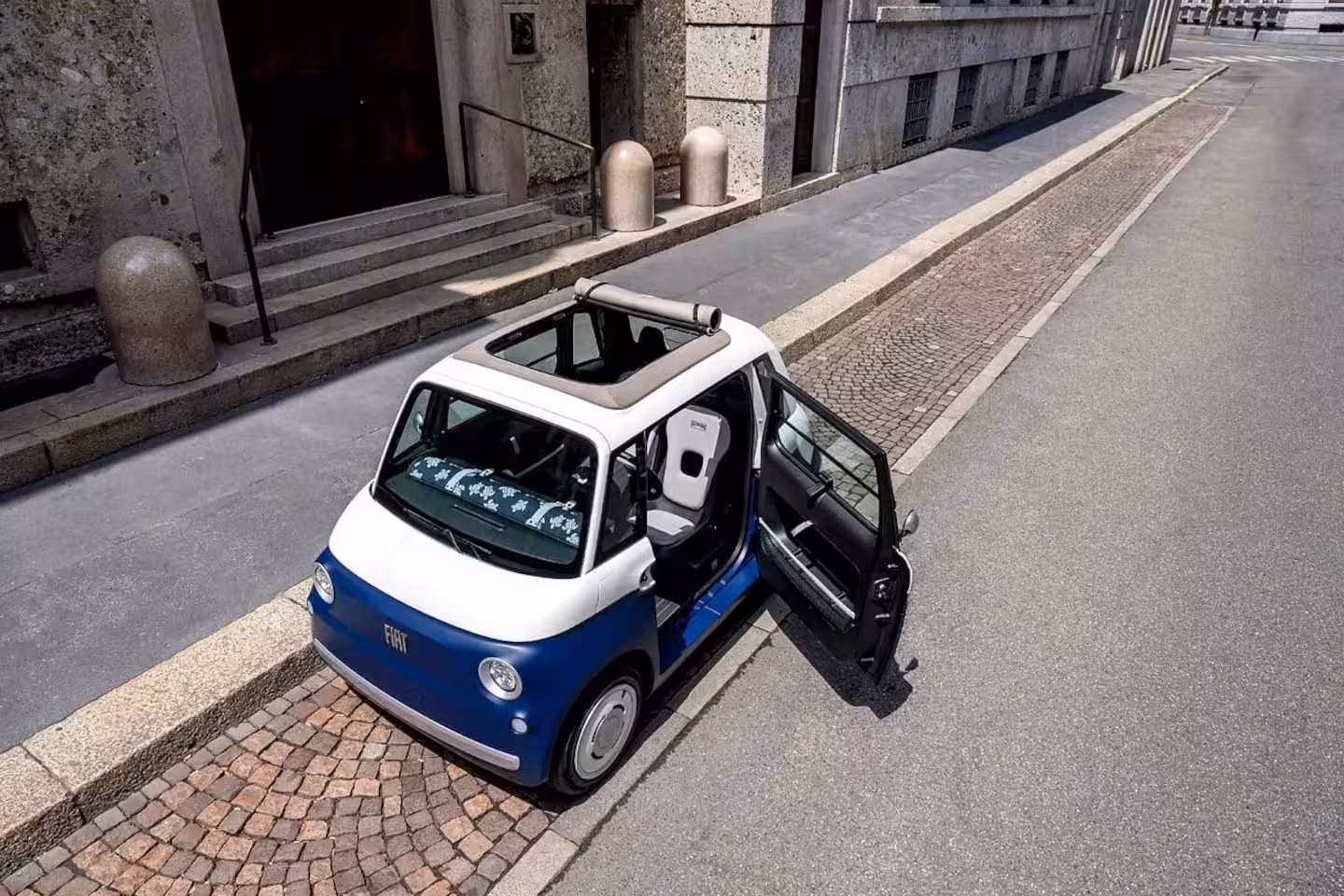 Fiat Topolino Vilebrequin Collectors Edition | Uniek en gelimiteerde oplage | Vanaf 16 Jaar | Vouwdak |