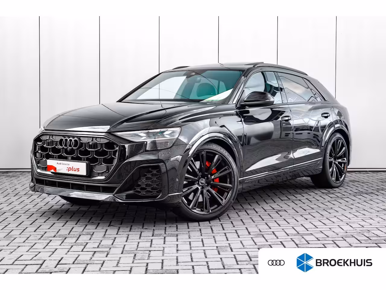 Audi Q8 55 TFSI e quattro Pro Line S 394 PK | Trekhaak | Vierwielsturing | Panoramadak | B&O | 360