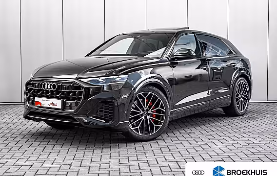 Audi Q8 55 TFSI e quattro Pro Line S 394PK | Trekhaak | Panorama Dak | 360 Camera | Sfeerverlichti