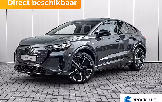 Audi Q4 Sportback e-tron S Edition | Achterklep, automatisch bedienbaar | Achteruitrijcamera | Adaptive cruise cont