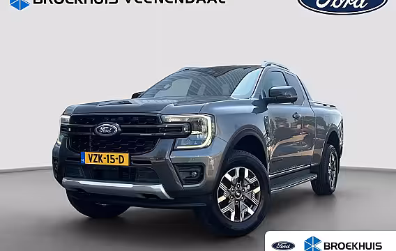 Ford Ranger 2.0 Super Cab EcoBlue Wildtrak | Trekhaak | 360 camera | Stoelverwarming | Cruise Control