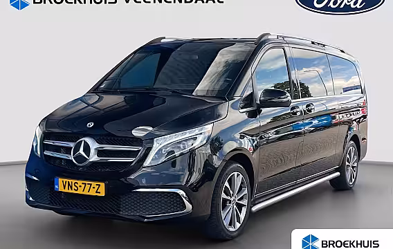 Mercedes-Benz V-klasse 300d Extra Lang DC Avantgarde | Luchtvering | Burmester | Trekhaak | Zijwindass. | Elektr.