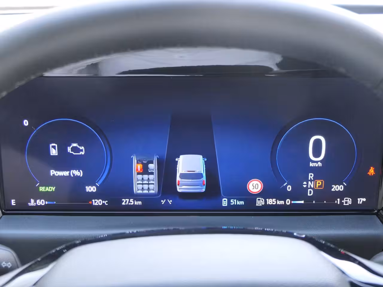 Ford Transit Custom Tourneo 340 2.5 PHEV L2H1 Active | Adaptive Cruise | BLIS | 360 Camera | Full LED | 9 Persoons | C