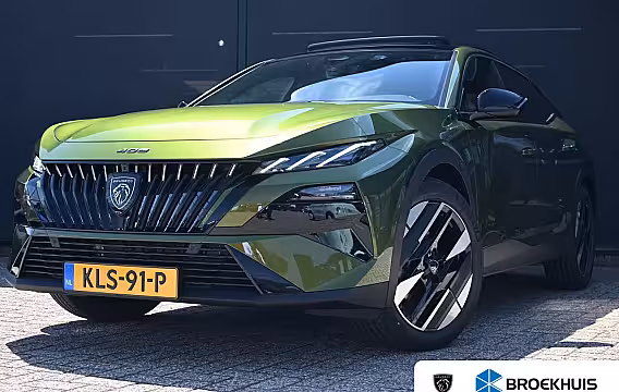 Peugeot 408 1.2 GT Hybrid 145 Demo-Deal | Afn. Trekhaak | Schuif-/Kanteldak | Navigatie | Achteruitrij