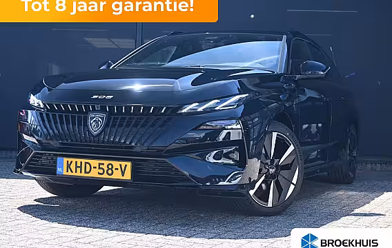 Peugeot e-308 SW GT 58 kWh | Navigatie | Massagestoelen | Stoel/Stuurverwarming | Dodehoekdetectie | 360 Ca