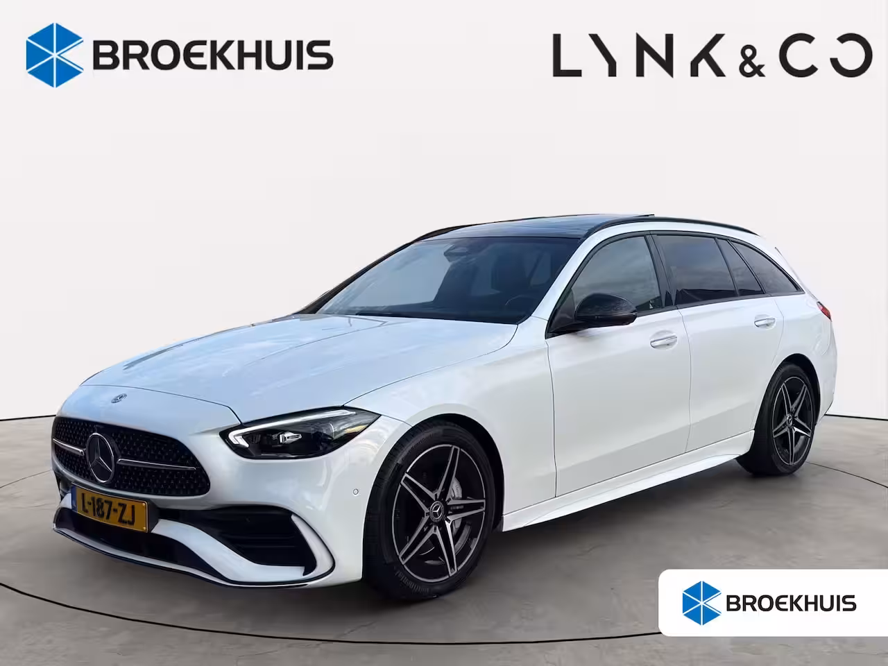 Mercedes-Benz C-klasse Estate 200 Launch Edition AMG Line | 360 Camera | Panoramadak | Adapt. Cruise | Apple Carplay/And