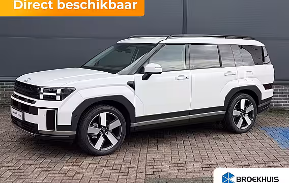 Hyundai Santa Fe 1.6 T-GDI HEV Premium 7p / Nieuw op Voorraad / Ledere Bekleding / 7 Persoons / Vol Uitgeru