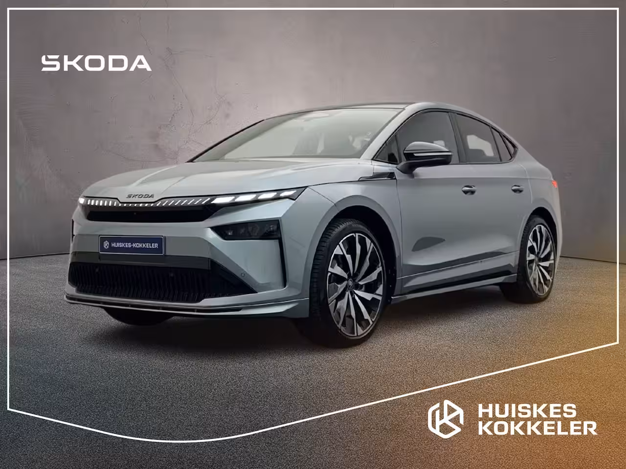 Skoda Enyaq Coupé iV Elektromotor 82 kWh 286pk Sportline €56.485, - incl inruilpremie