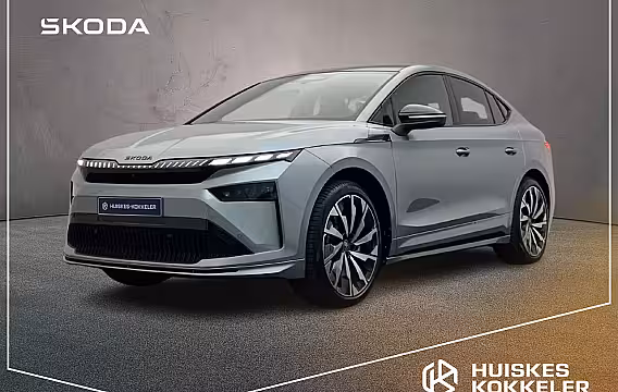 Skoda Enyaq Coupé iV Elektromotor 82 kWh 286pk Sportline €56.485, - incl inruilpremie