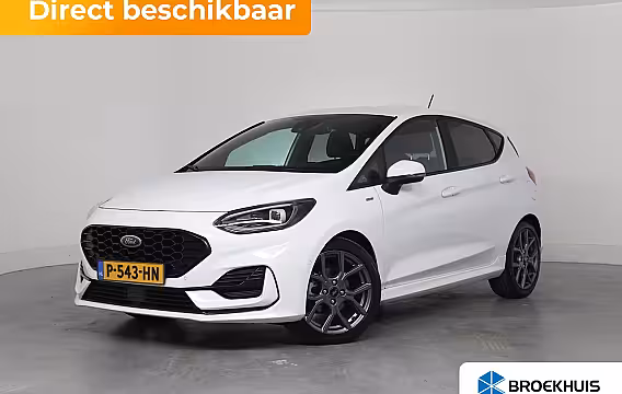 Ford Fiesta 1.0 EcoBoost Hybrid ST-Line X | Dealer Onderhouden | LED | Winterpack | B&O | Camera | Cli