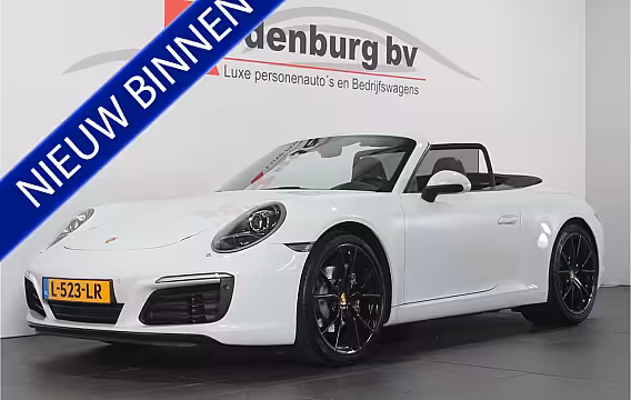 Porsche 911 Cabrio 991.2 3.0 Carrera - 2018 - 370 PK - Navi - CarPlay - Stoelverw