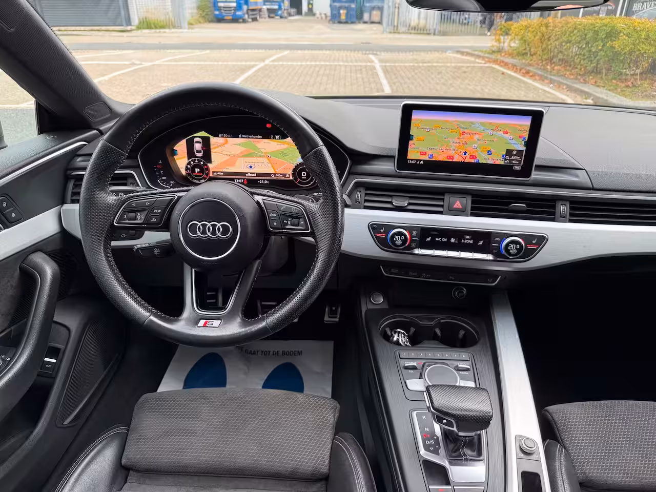 Audi A5 Sportback 2.0 TFSI S-Line LMV19/LEER/NAVI/VIRTU/PANO
