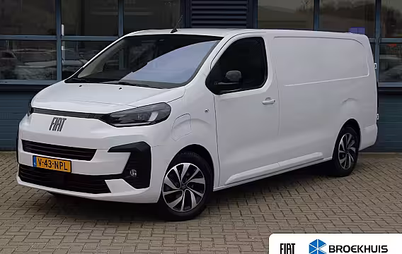 Fiat E-Scudo L3 75 kWh SoH 95% | tot 8 jaar garantie | CAMERA | DRAADLOOS CARPLAY | BETIMMERING | LED |