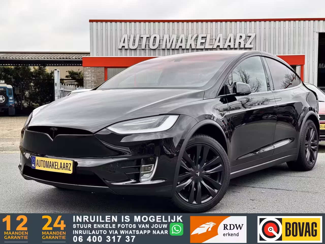 Tesla Model X 90D 7P Autopilot NAP Luchtvering Night pakket
