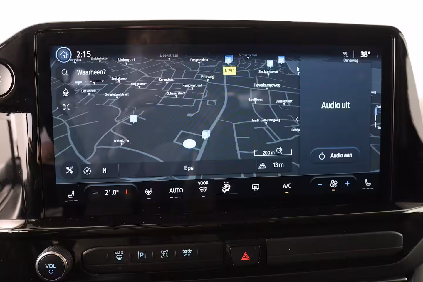 Ford Tourneo Custom 340 Titanium 65 kWh 8-Persoons | Camera | Stoel-/Stuurverwarming | Climate | Cruise | Keyl