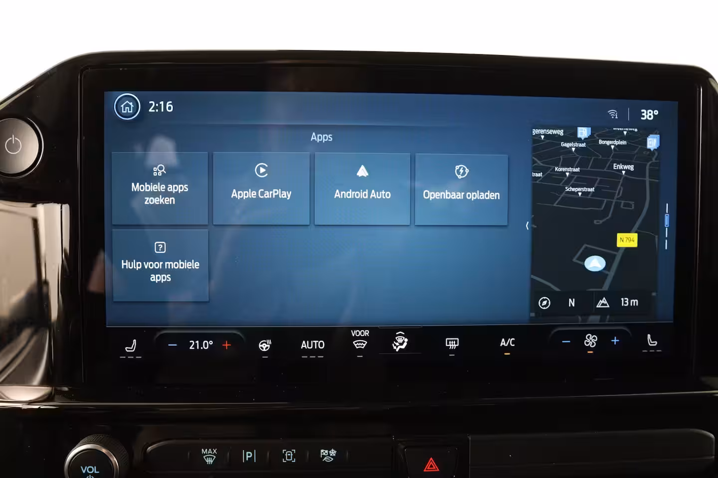 Ford Tourneo Custom 340 Titanium 65 kWh 8-Persoons | Camera | Stoel-/Stuurverwarming | Climate | Cruise | Keyl