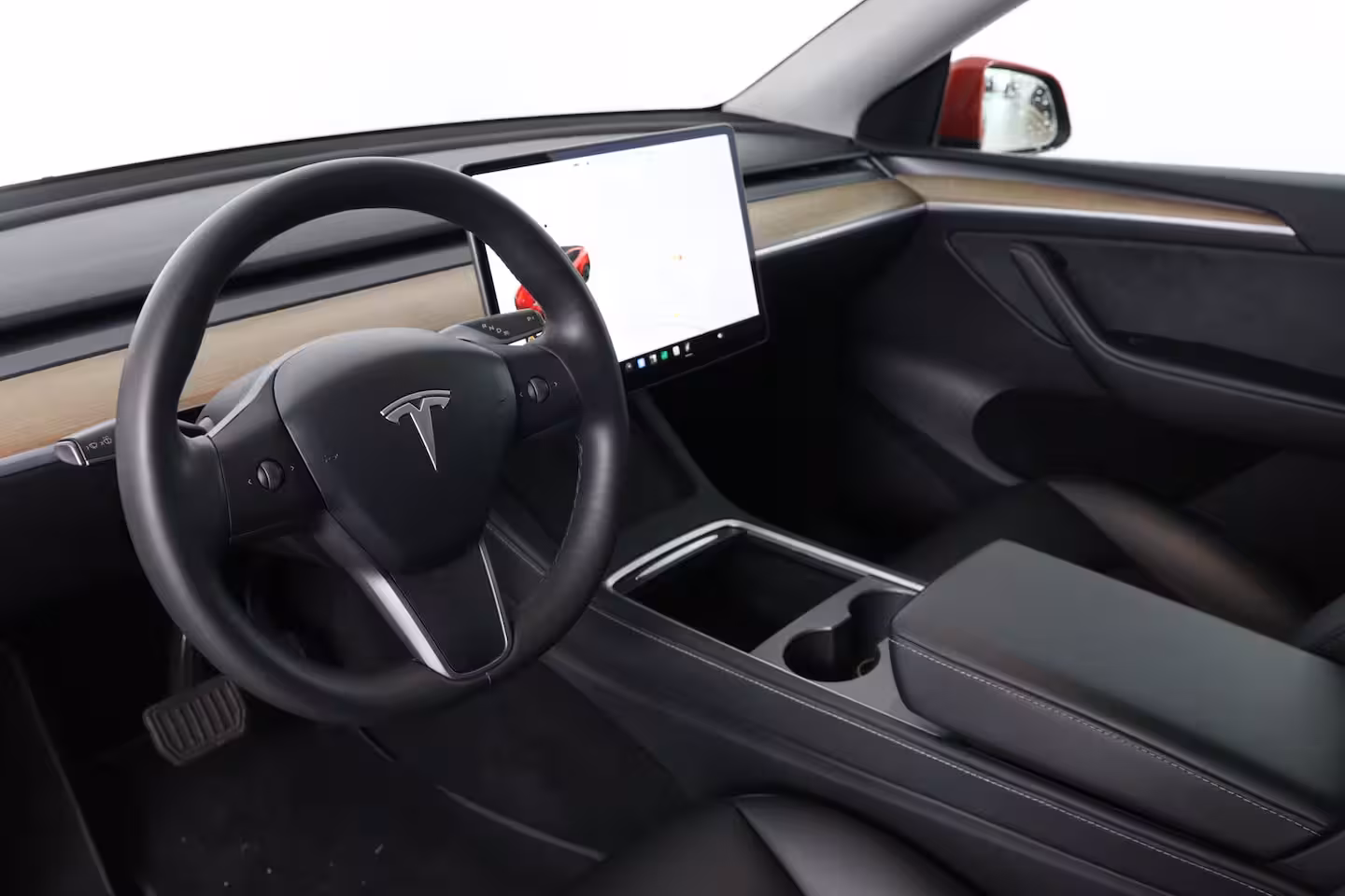 Tesla Model Y Long Range AWD 75 kWh | SOH 93% | Trekhaak | Leder | Pano | Camera | Stoel/Stuurverwarming