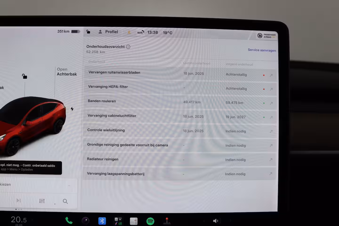 Tesla Model Y Long Range AWD 75 kWh | SOH 93% | Trekhaak | Leder | Pano | Camera | Stoel/Stuurverwarming
