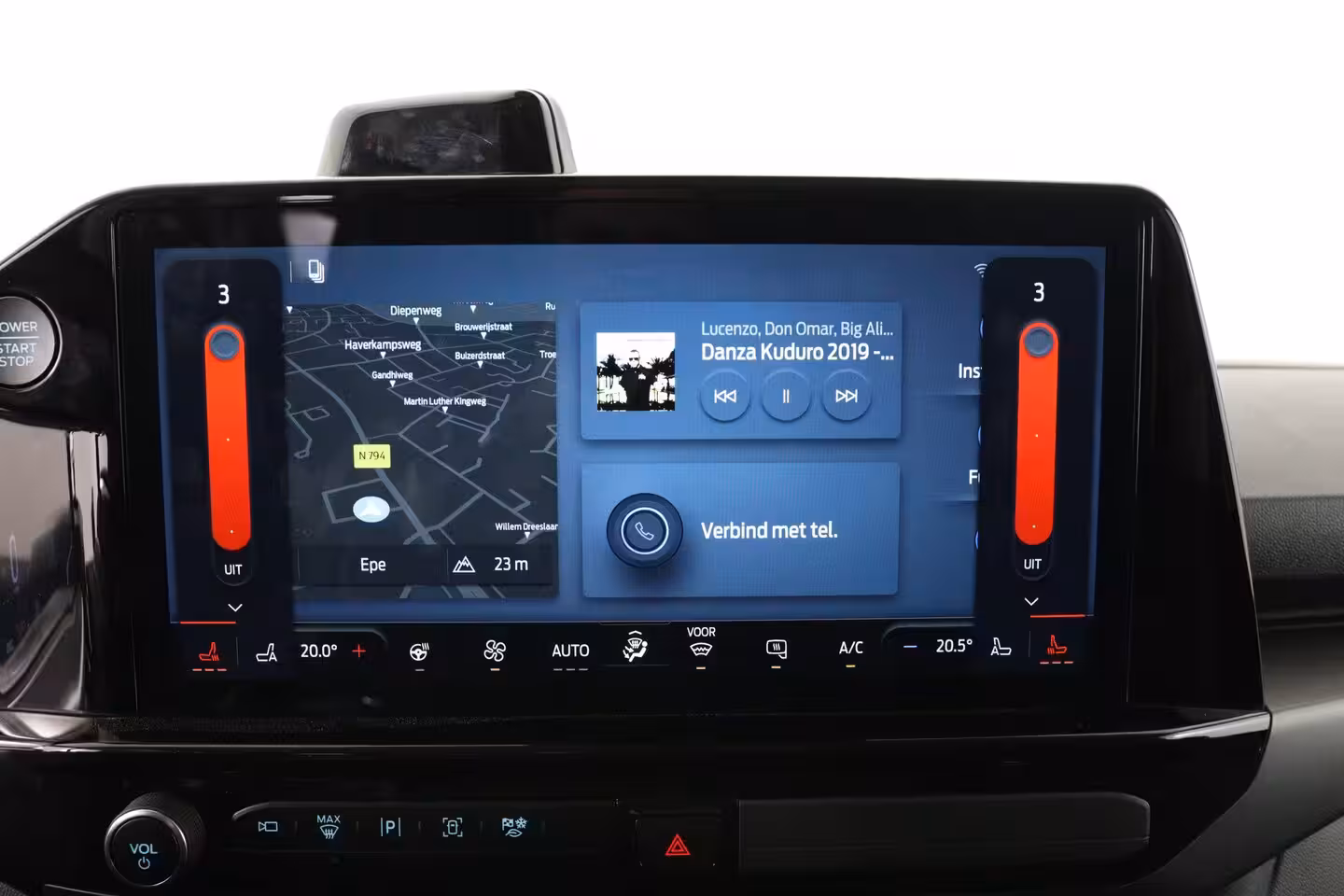 Ford Transit Custom 320 2.5 PHEV L2H1 Sport DC | Trekhaak | 360* Camera | Adaptieve Cruise Control | Stoel & S