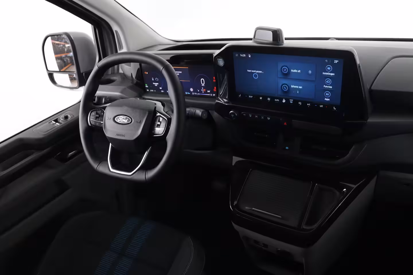Ford Transit Custom 320 2.5 PHEV L2H1 Sport DC | Trekhaak | 360* Camera | Adaptieve Cruise Control | Stoel & S