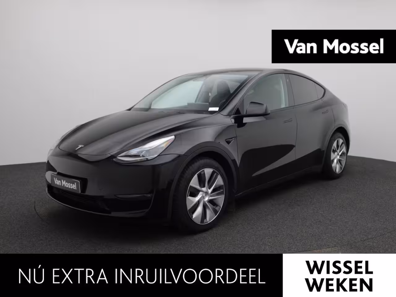Tesla Model Y Long Range AWD 75 kWh | PANODAK | AFNEEMBARE TREKHAAK | STOEL-STUURWIELVERWARMING | LEER |