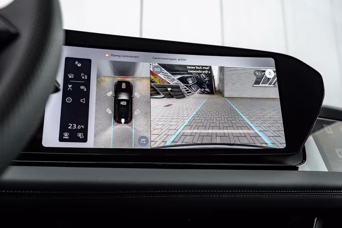 Audi Q6 e-tron S edition 83 kWh / 252 pk | Adaptive air suspension | Adaptive cruise control | sound syst
